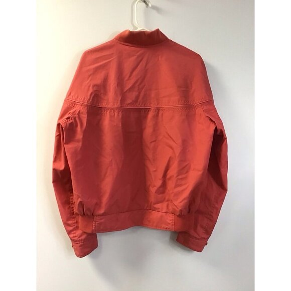 Vintage 90’s Turtle Bay Jacket Woman’s Golf Large Salmon Lightweight Retro - Picture 2 of 3